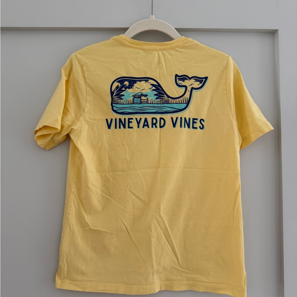 Vineyard Vines Light Yellow Tee